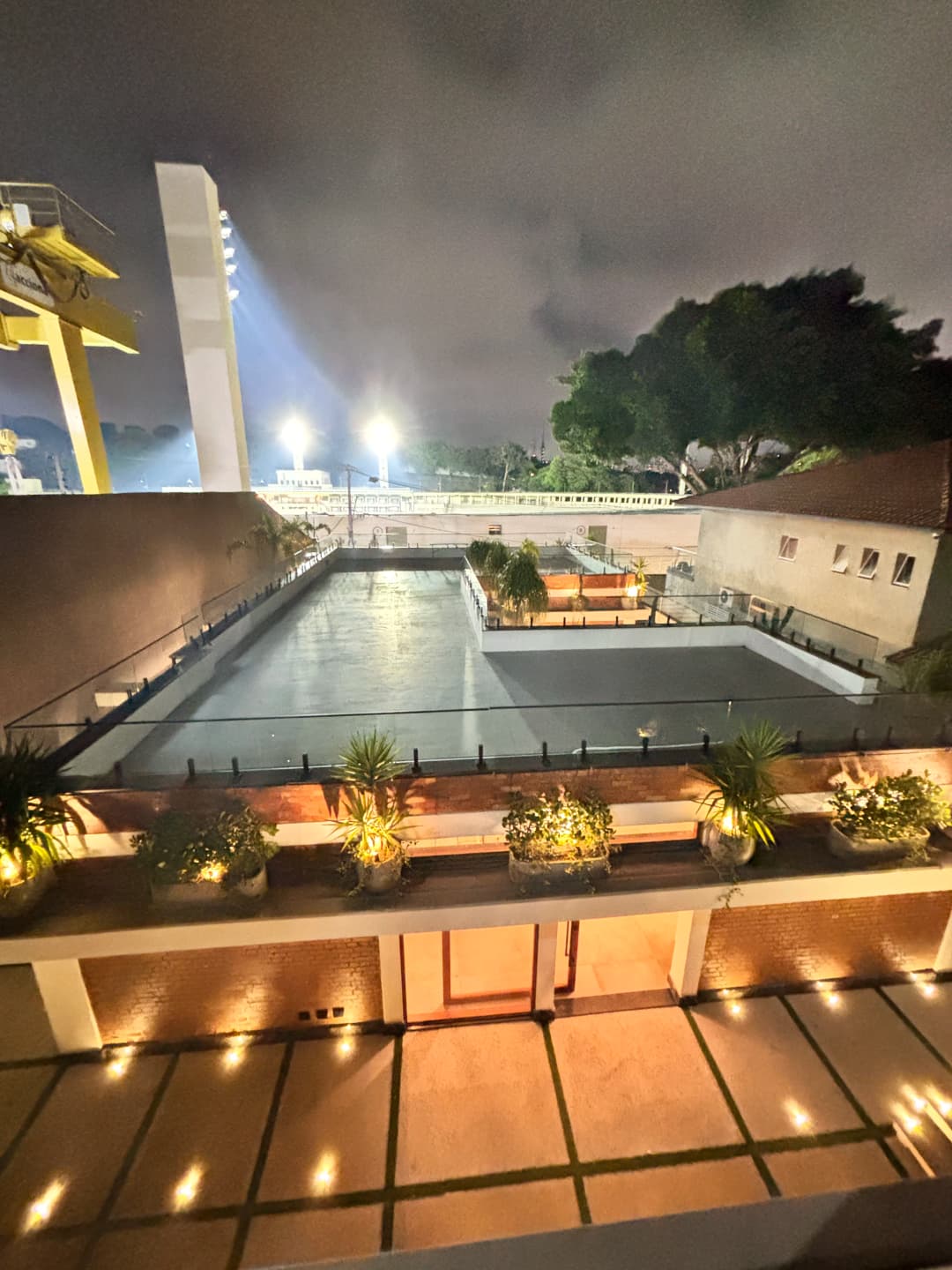 Rooftop com vista panorâmica em São Paulo